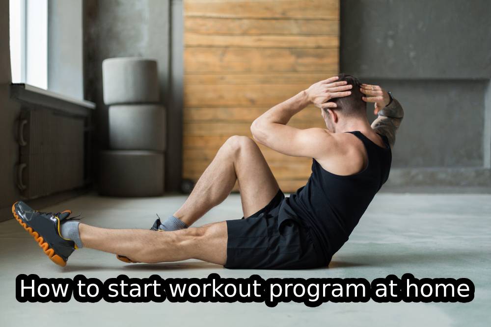How to start workout program at home